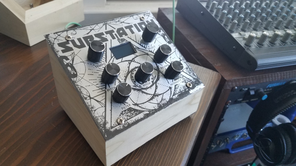 mock-up of substation synth